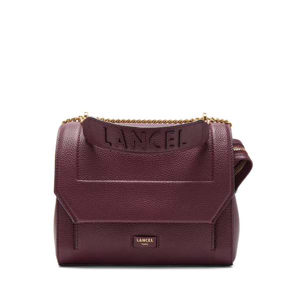 M flap bag Ninon de Lancel - Cassis/Gold