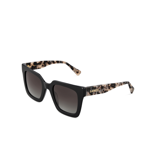 LOUISON LUNETTES DE SOLEIL - Ecailles/noir