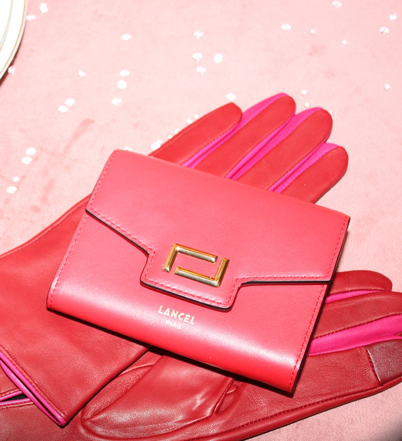 Portafoglio Lungo Donna In Similpelle, Pochette Zip Con Blocco RFID, Porta Carte E Telefono - Foto 5