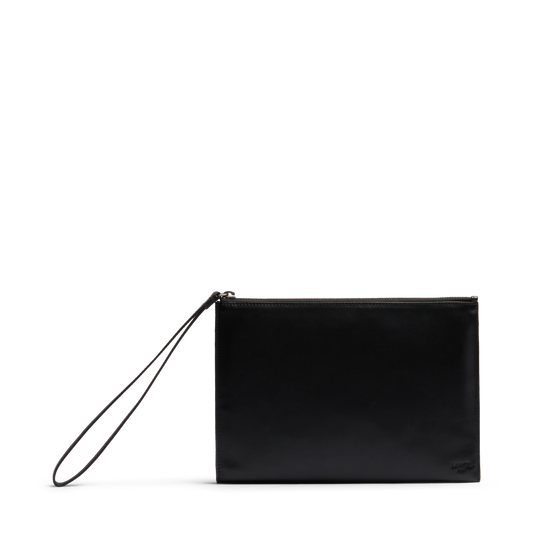 POCHETTE ZIPPEE IPAD MINI AVEC DRAGONNE - Noir