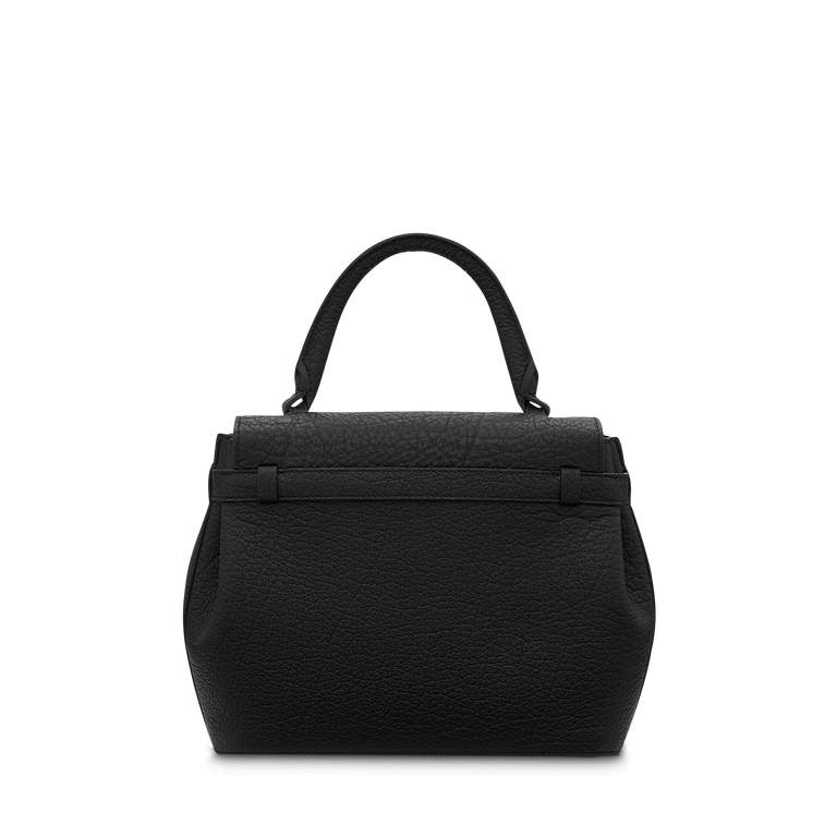 Pre-owned Moynat Paris Leather Tote In Black