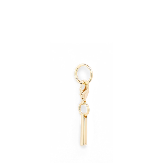 CHARM LETTER I - Gold color