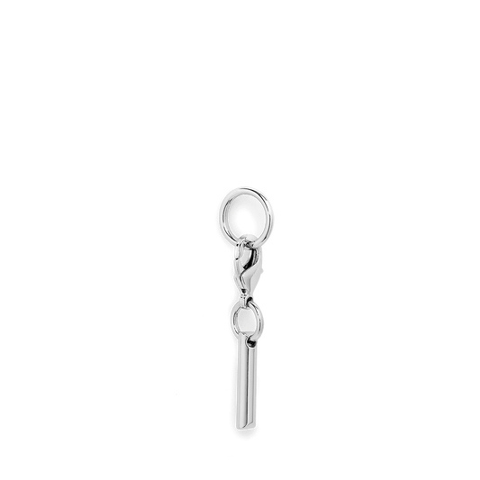 CHARM LETTER I - Silver color