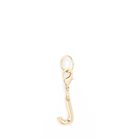 CHARM LETTER J - Gold color