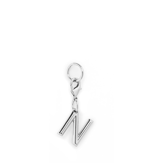 Charm lettre N - Argent