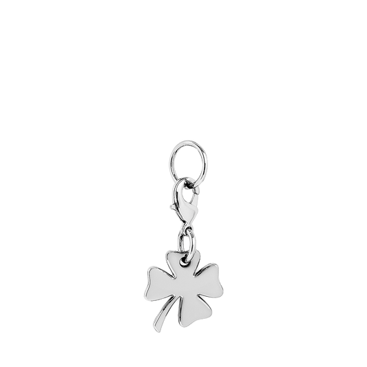 Charm clover - Silver - Silver color