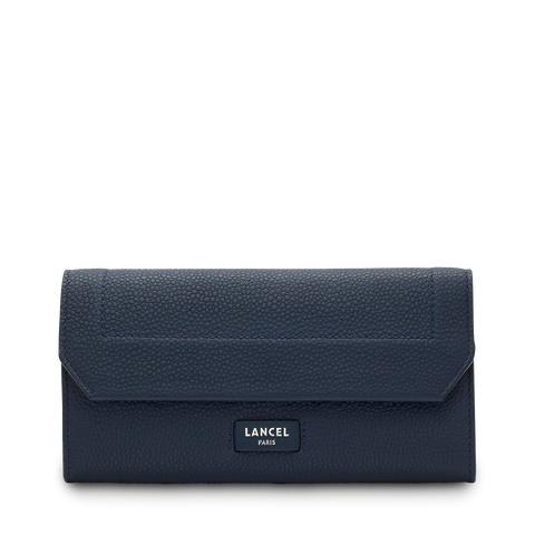 Slim flap wallet Lancel