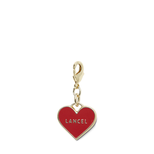 KEY RING - Lancel red