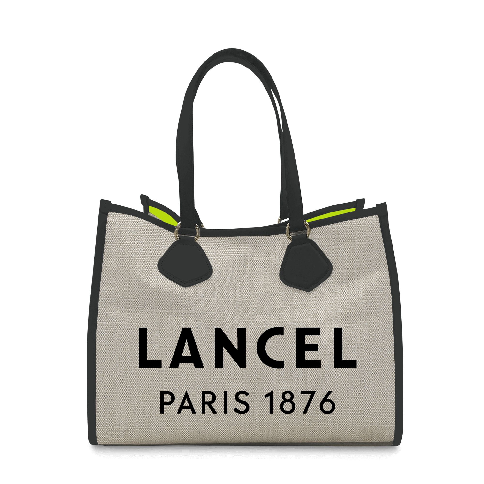 新包 | Lancel 上架全新 Clic 系列斜挎包：银色金属回型徽饰 - iBag · 包包