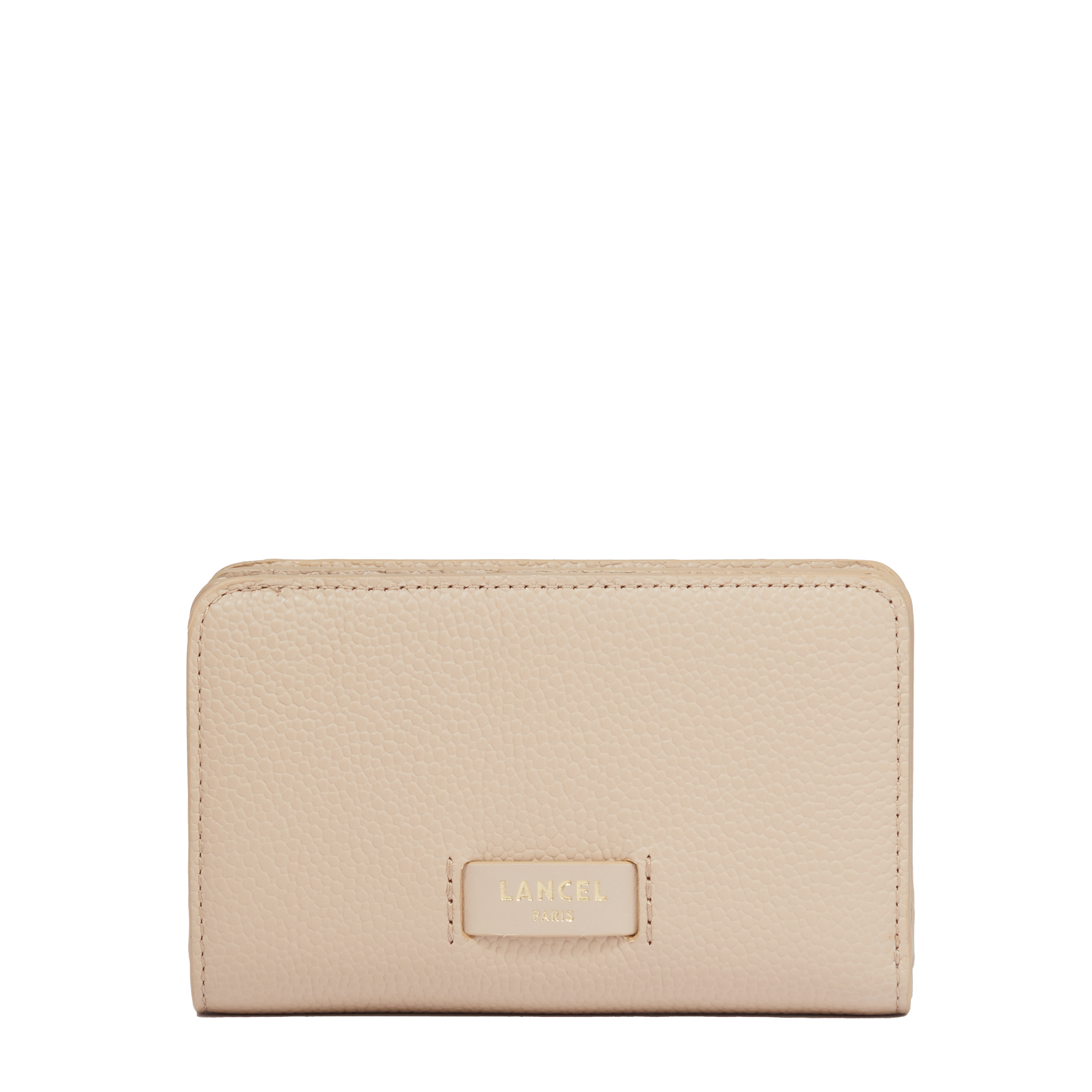 Rectangular zip compact wallet – Lancel