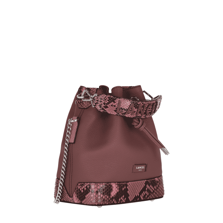 Sac seau lancel rouge hotsell