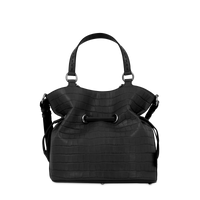 Sac seau sales lancel croco noir
