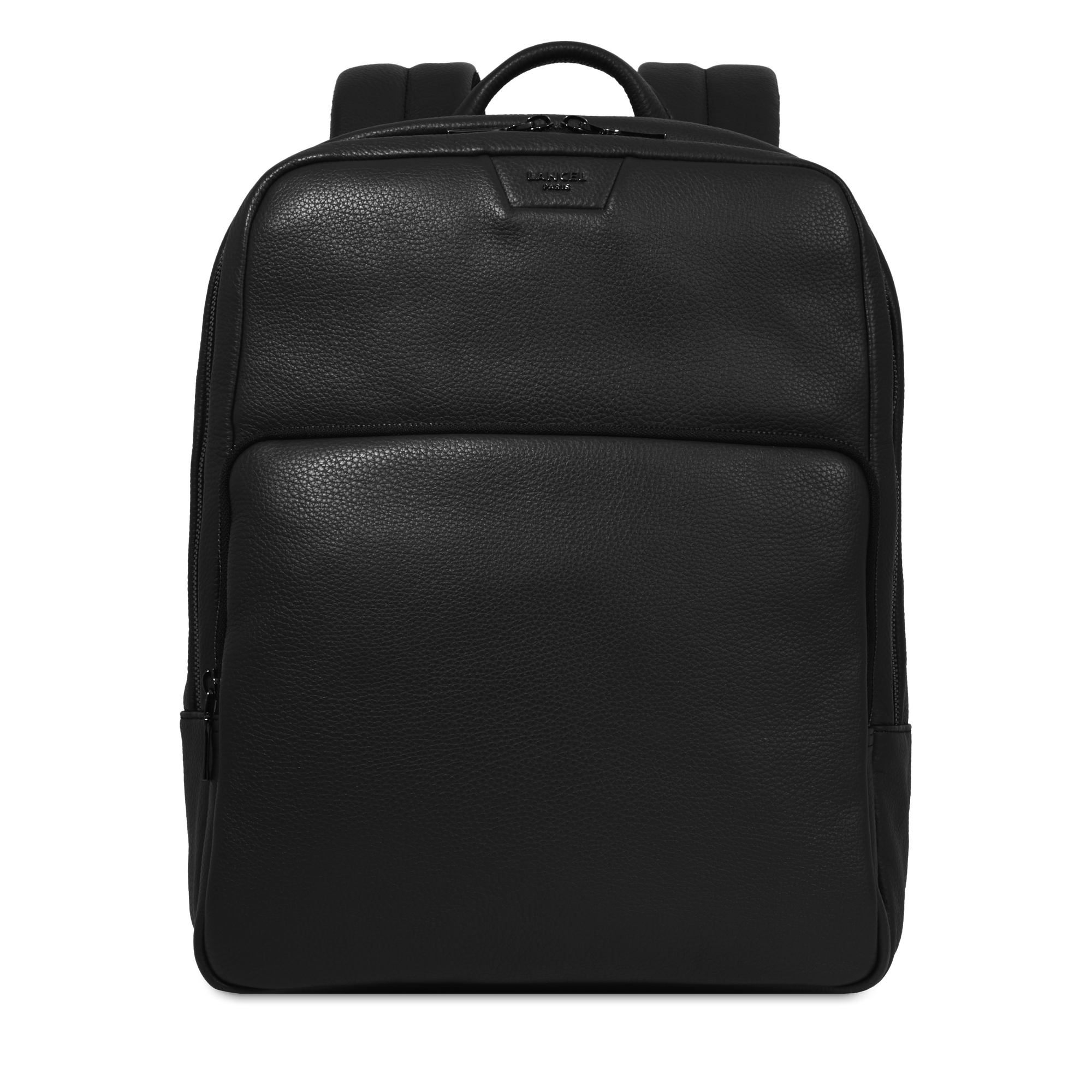 Lance Backpack COME DE LANCEL — 2-zips backpack— Black– Lancel